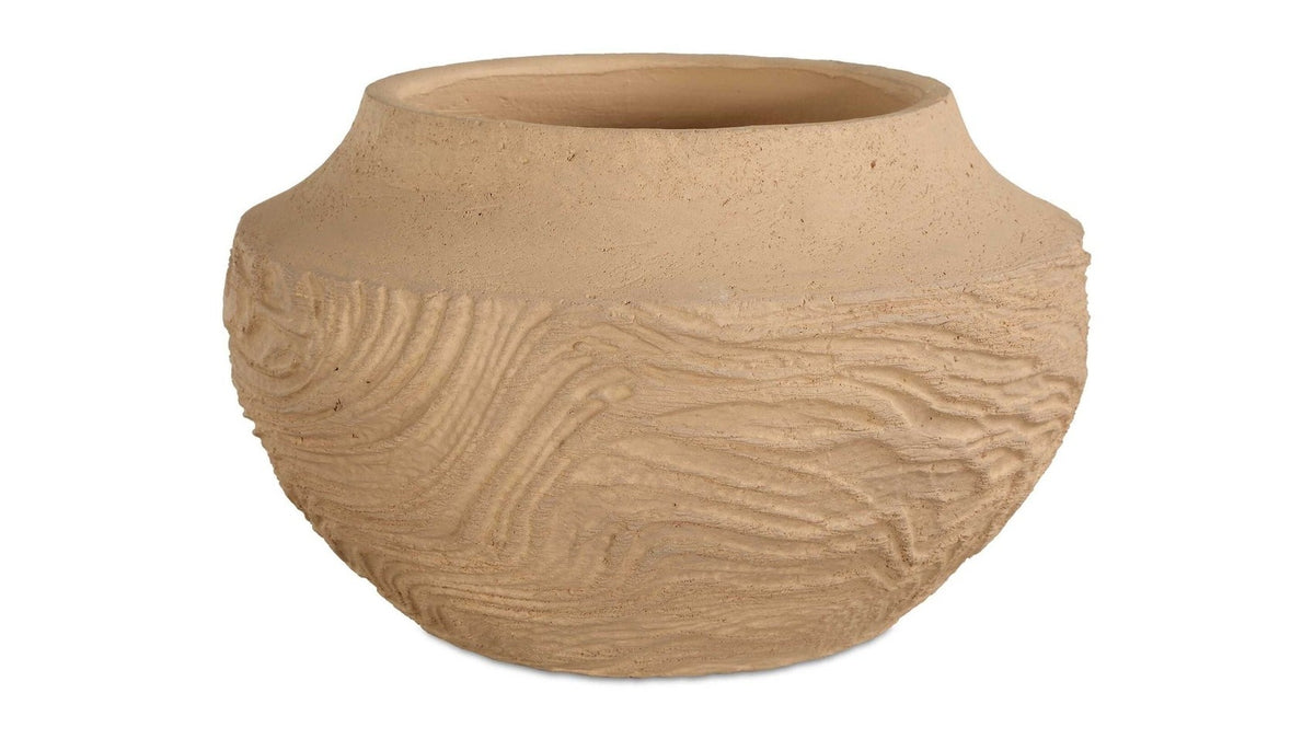 Sandstone Flow - Terracotta Vase