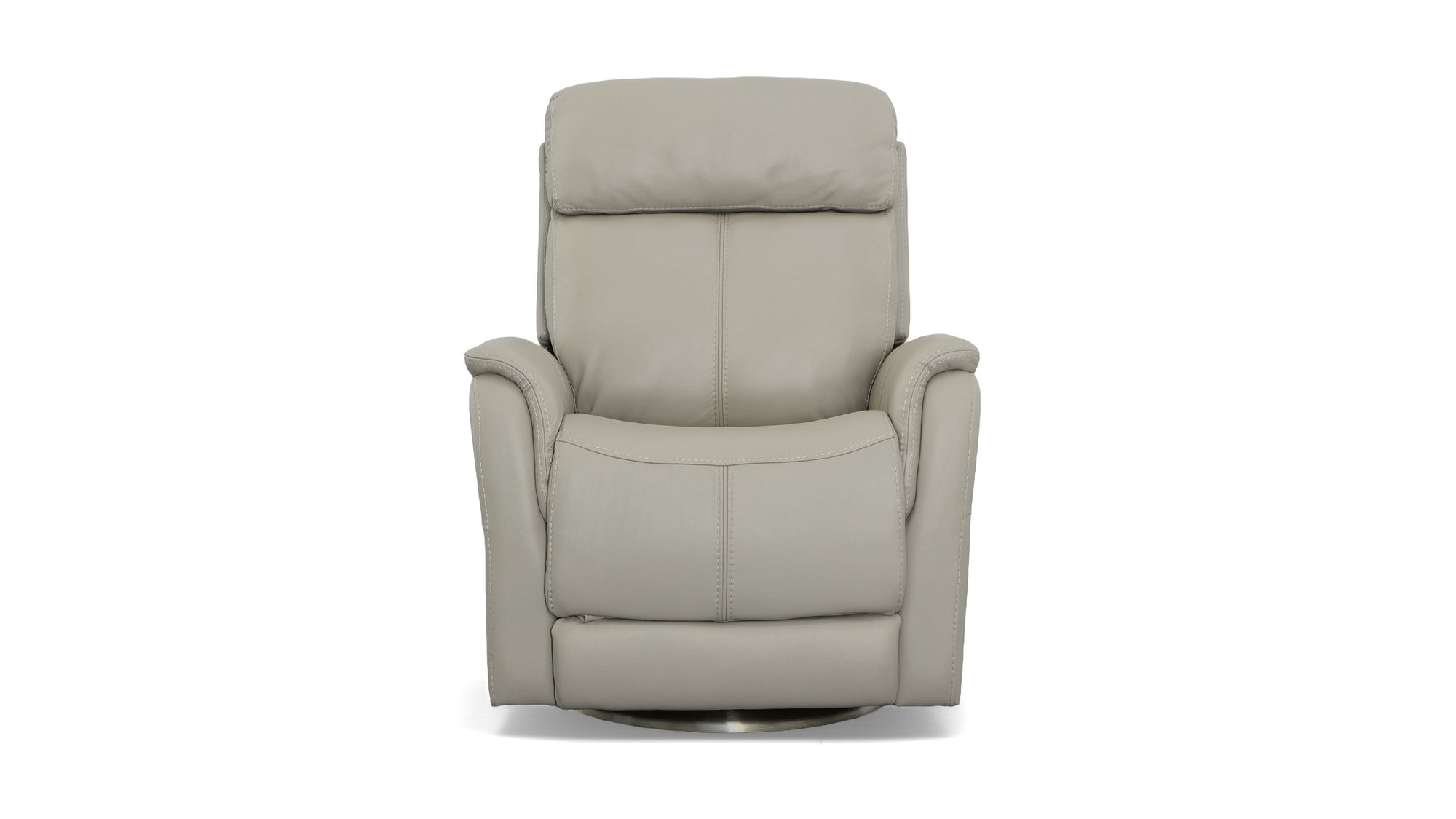 View - Power Swivel Recliner With Power Headrest