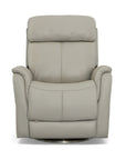 View - Power Swivel Recliner With Power Headrest