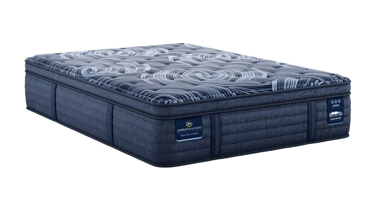 Perfect Sleeper Pro Hybrid - 15" Valais Latex Plush Pillow Top Mattress