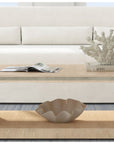 Damone - Coffee Table - Cerused White Oak