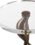 Remolino - Drink Table - Bronze