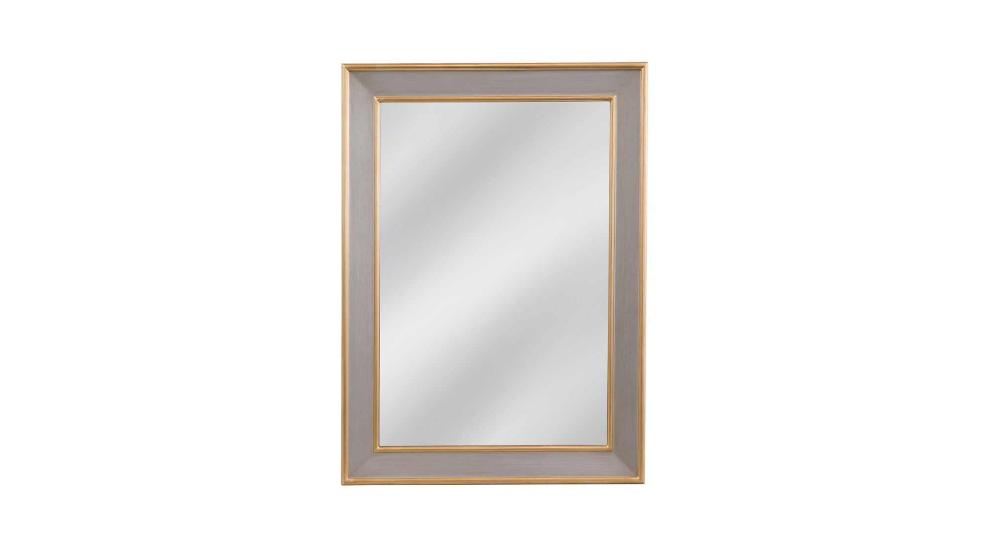 Doubled - Wall Mirror - Pearl Silver