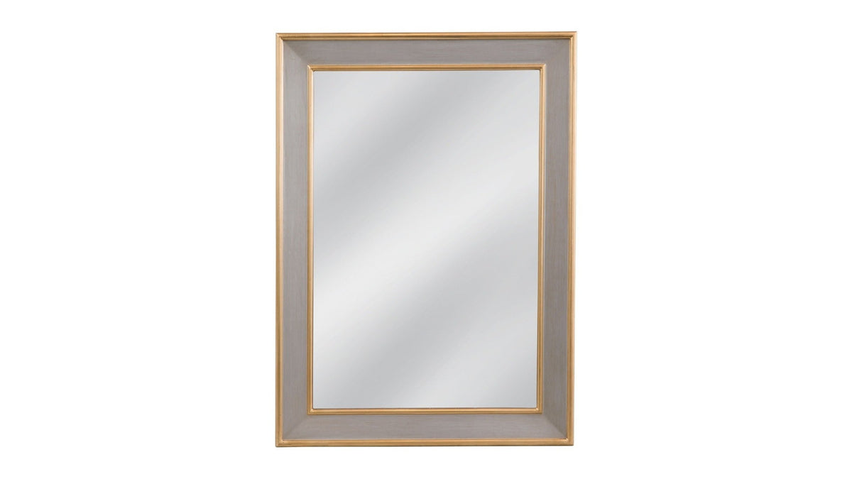 Doubled - Wall Mirror - Pearl Silver