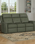 Felix - Power Reclining Sofa With Power Headrest, Lumbar, Heat & Massage