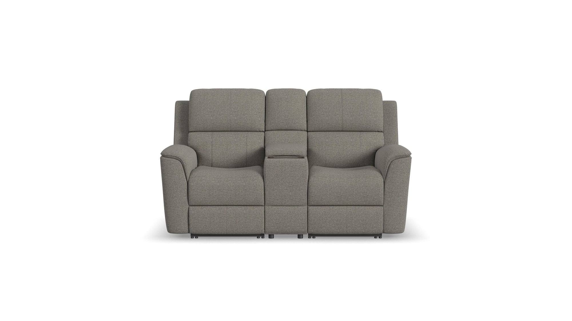 Henry - Power Reclining Loveseat With Console &amp; Power Headrests &amp; Lumbar