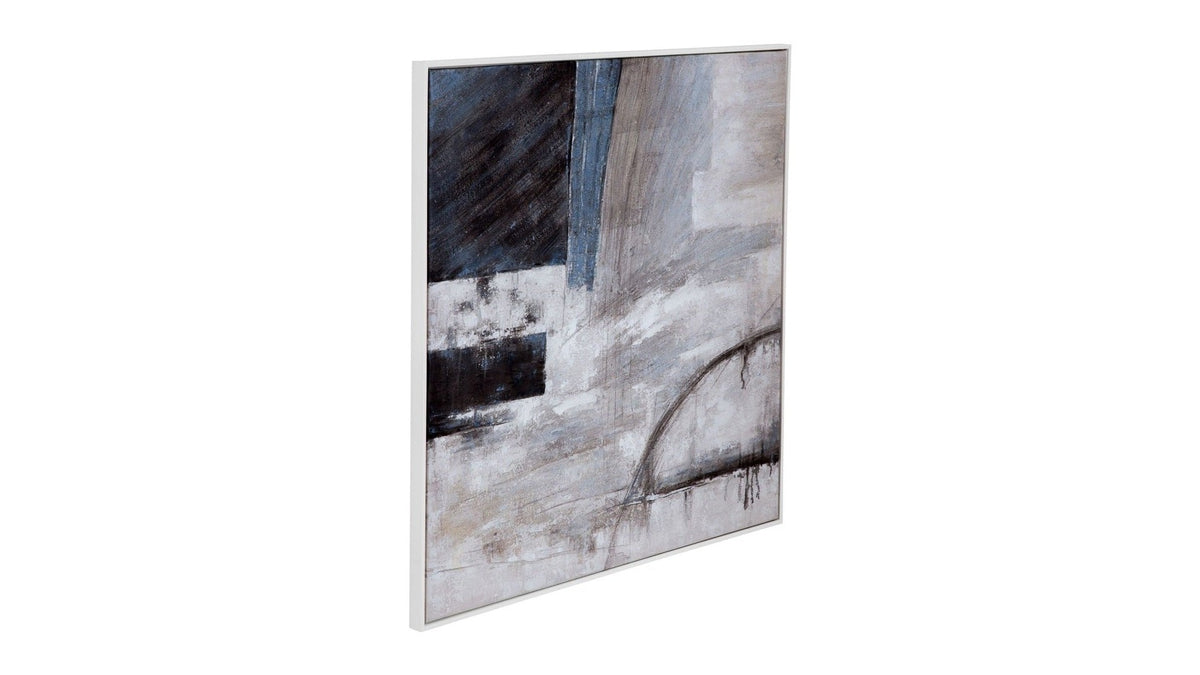 Yuma Canvas Art - Gray