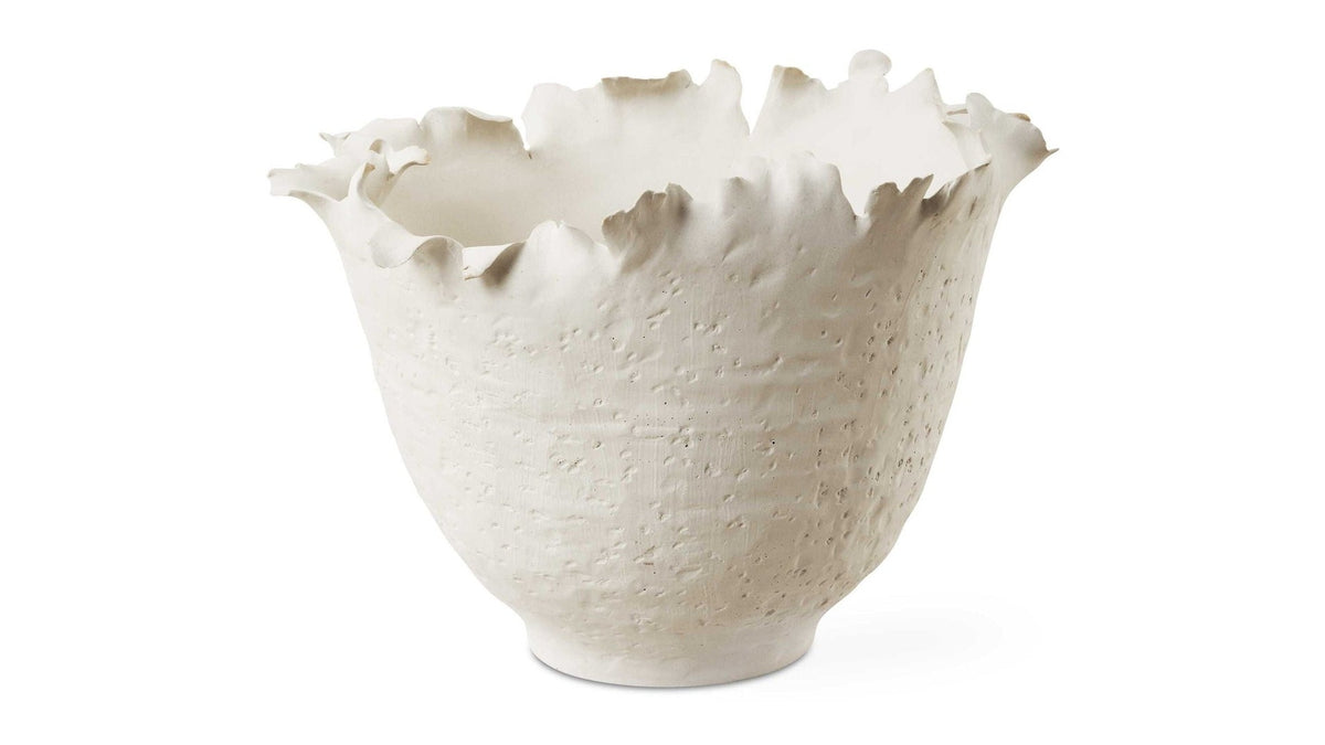 Blossom - Tall Off-White Bowl