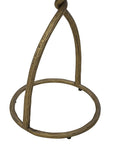 Kevin - Side Table - White / Gold