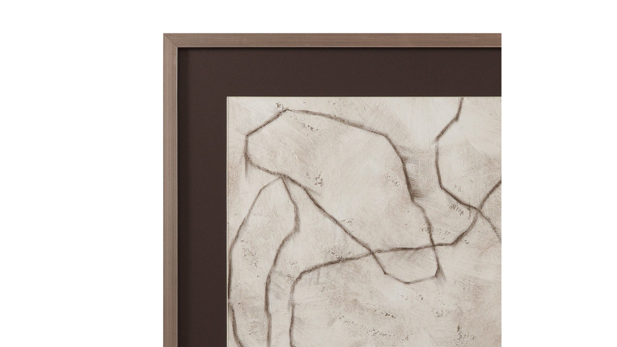 Conversations In The Past Framed Print - Gray / Off White