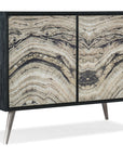 Melange - Rockee 2-Door Chest - Black