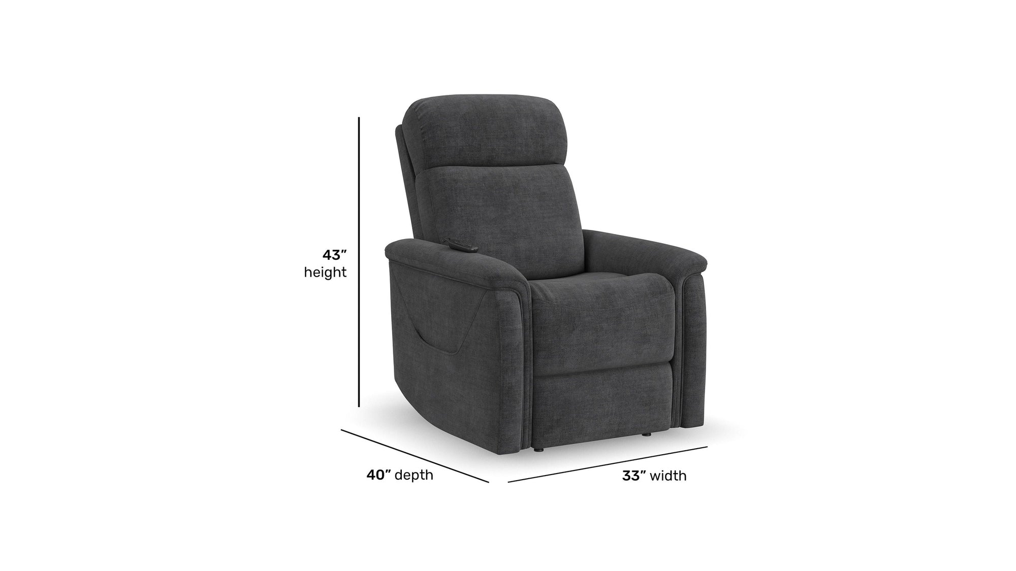 Luma - Power Lift Recliner With Power Headrest, Lumbar, Heat &amp; Massage