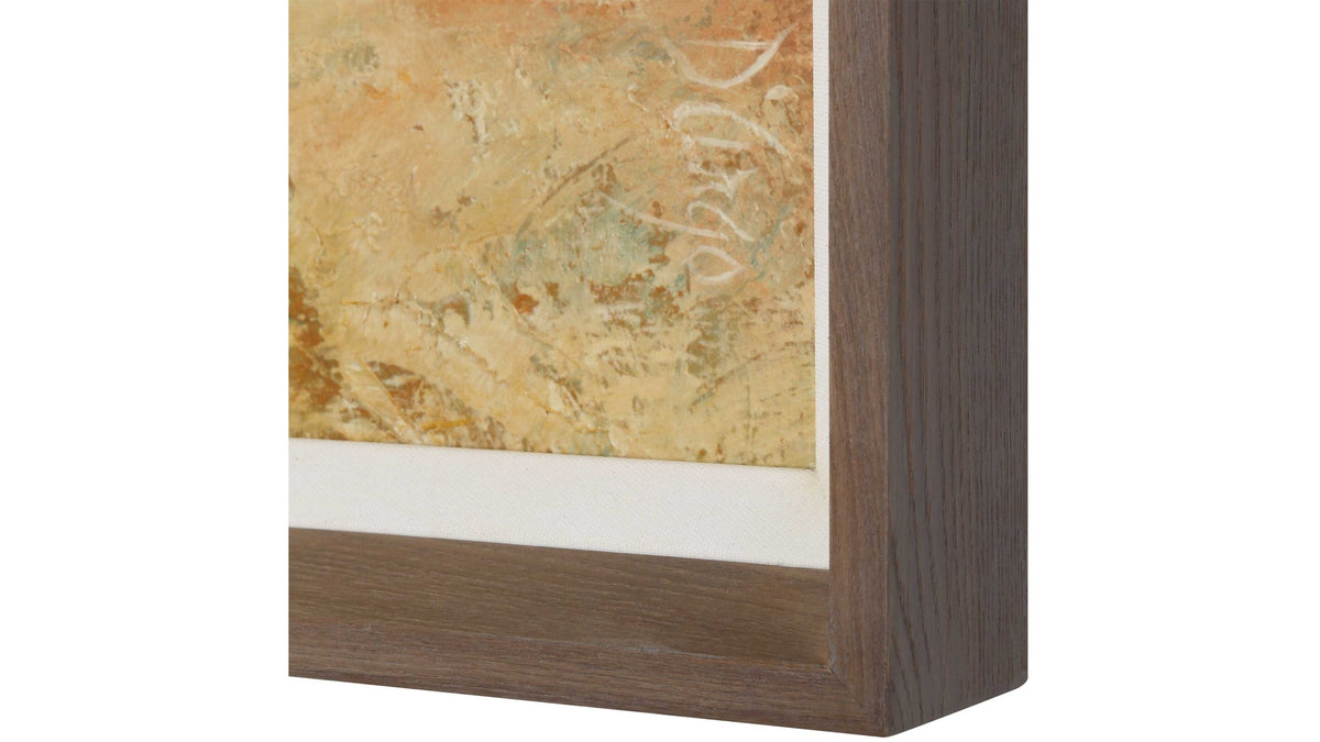 Vista Grande - Framed Desertscape Print - Dark Brown