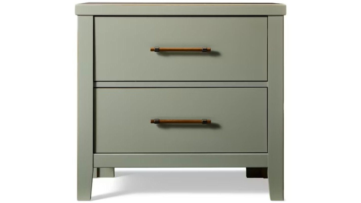 Pure Maple - Night Stand - 2 Drawer - Sage