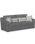 Milo - Fabric Two-Cushion Sofa With Nailhead Trim