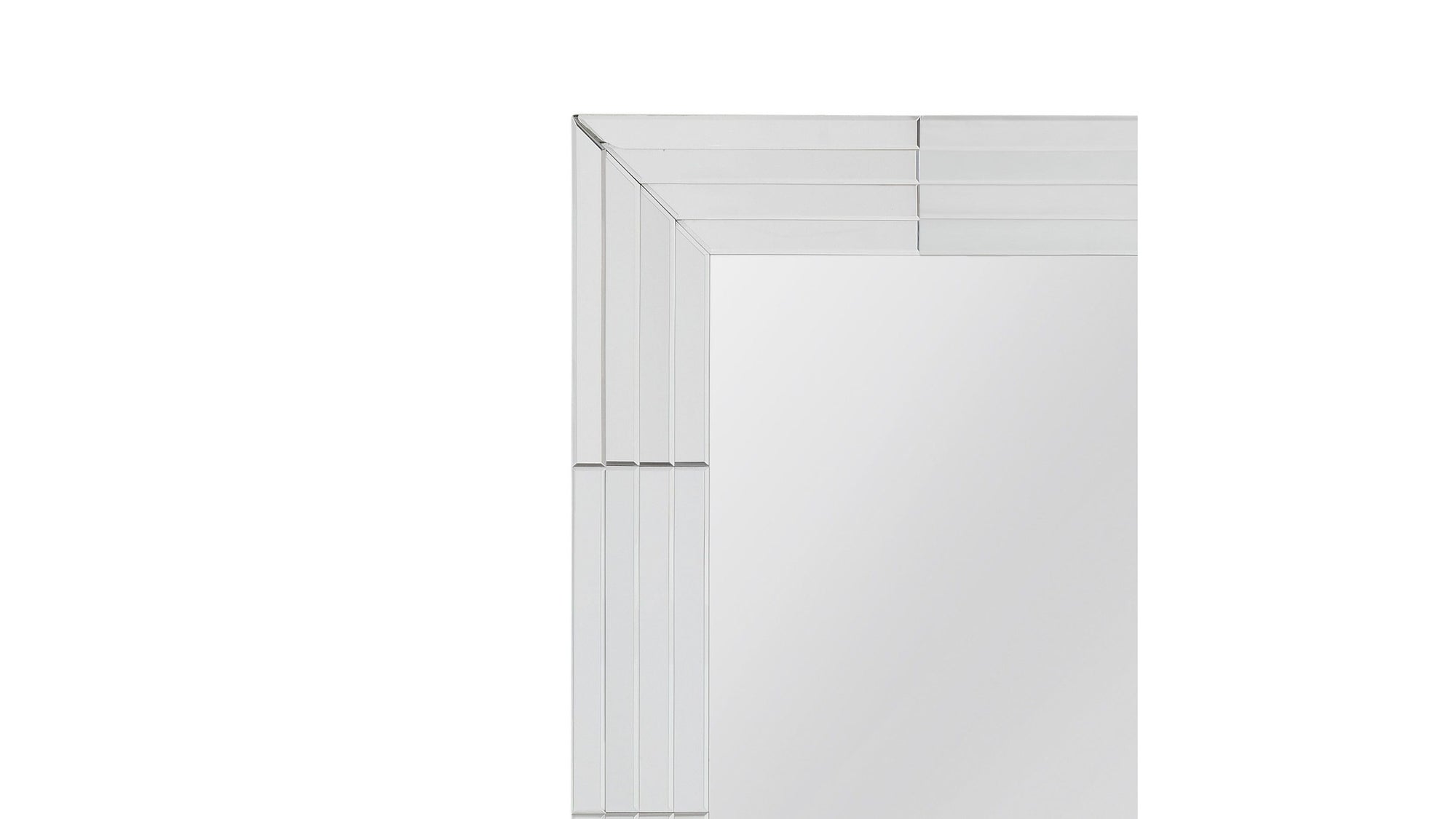 Serena - Wall Mirror - Silver Leaf