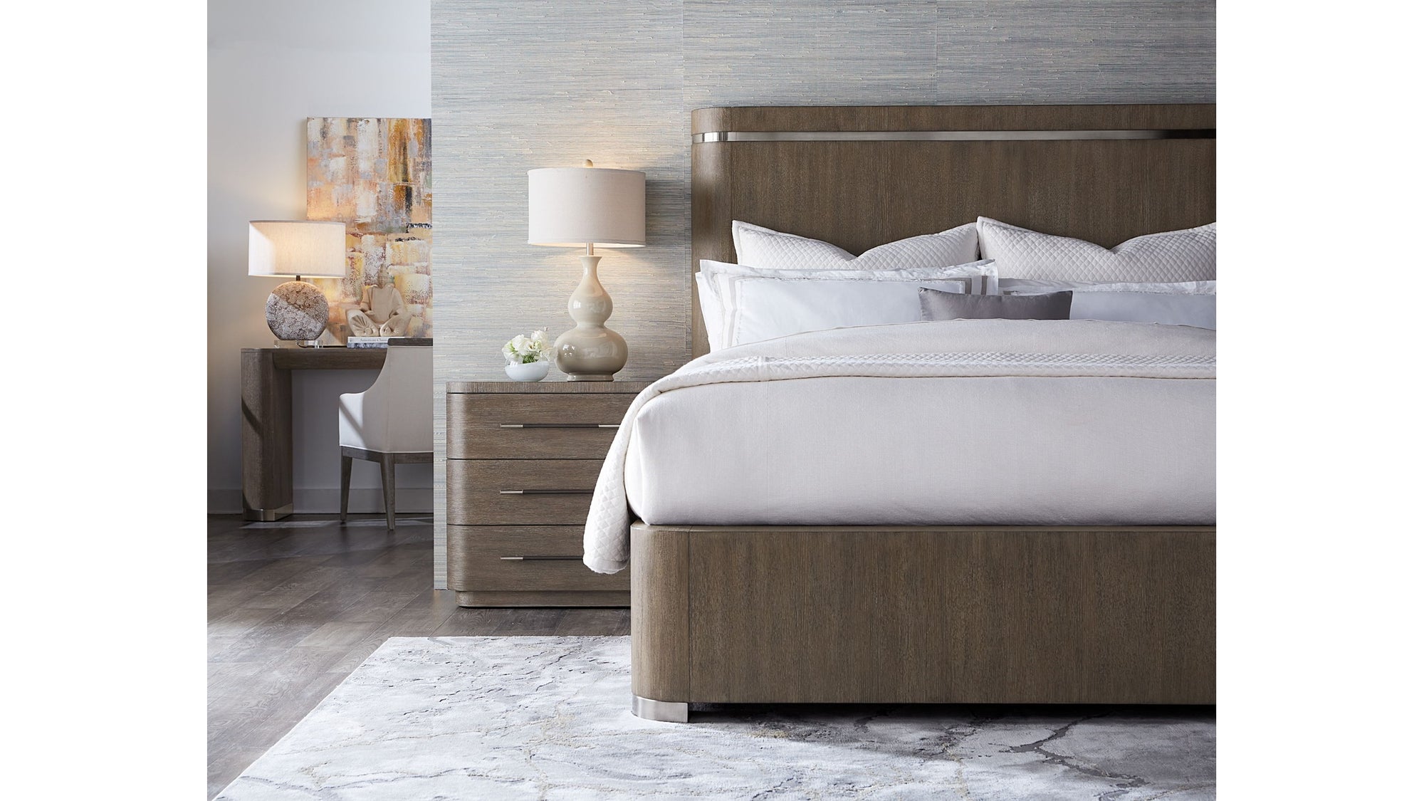 Modern Mood - Three Drawer Nightstand