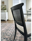 Charleston - Upholstered Seat Side Chair Set of 2 - Black