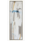 Framed Canvas Tranquil Flow - Gold