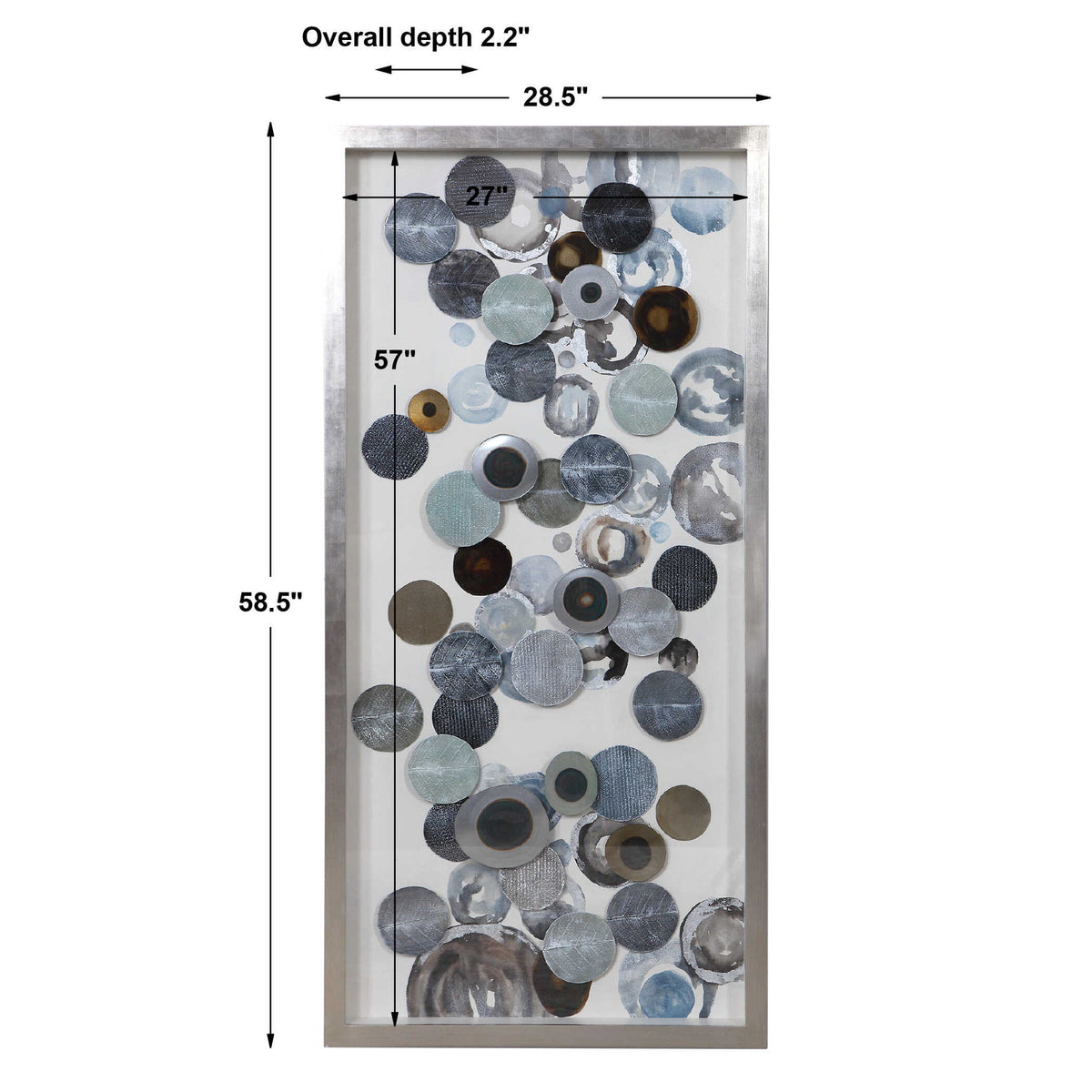 Kella - Modern Shadow Box - Blue