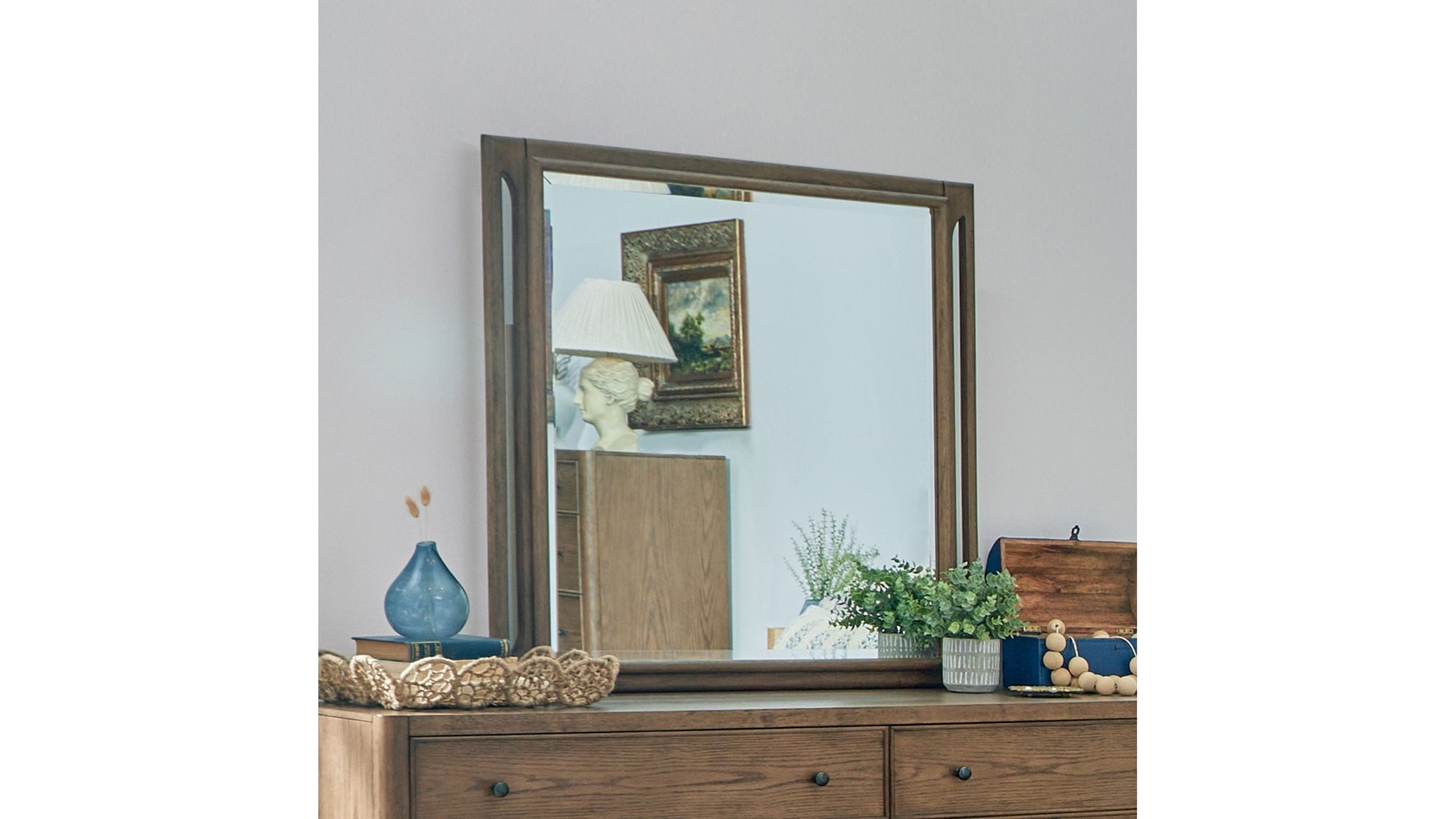 Verona - Mirror - Dark Brown