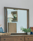 Verona - Mirror - Dark Brown