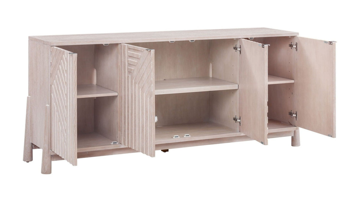 Horizons - Server - Cerused White Oak