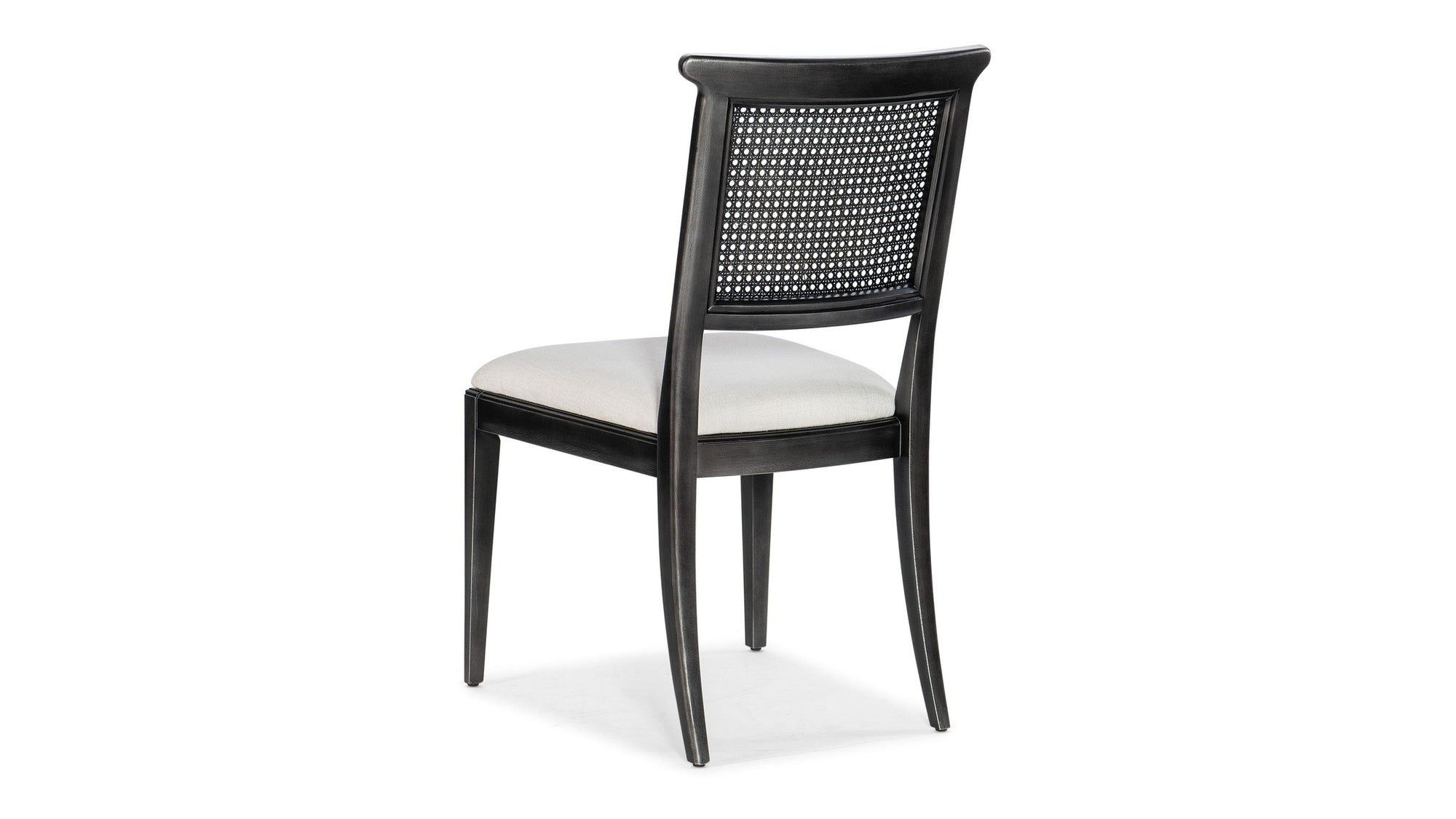 Charleston - Upholstered Seat Side Chair Set of 2 - Black