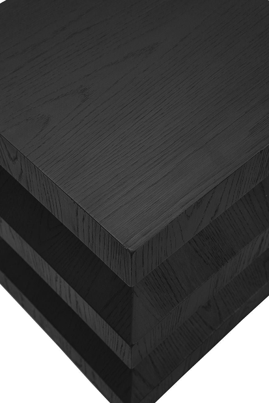 Plato's - End Table - Black