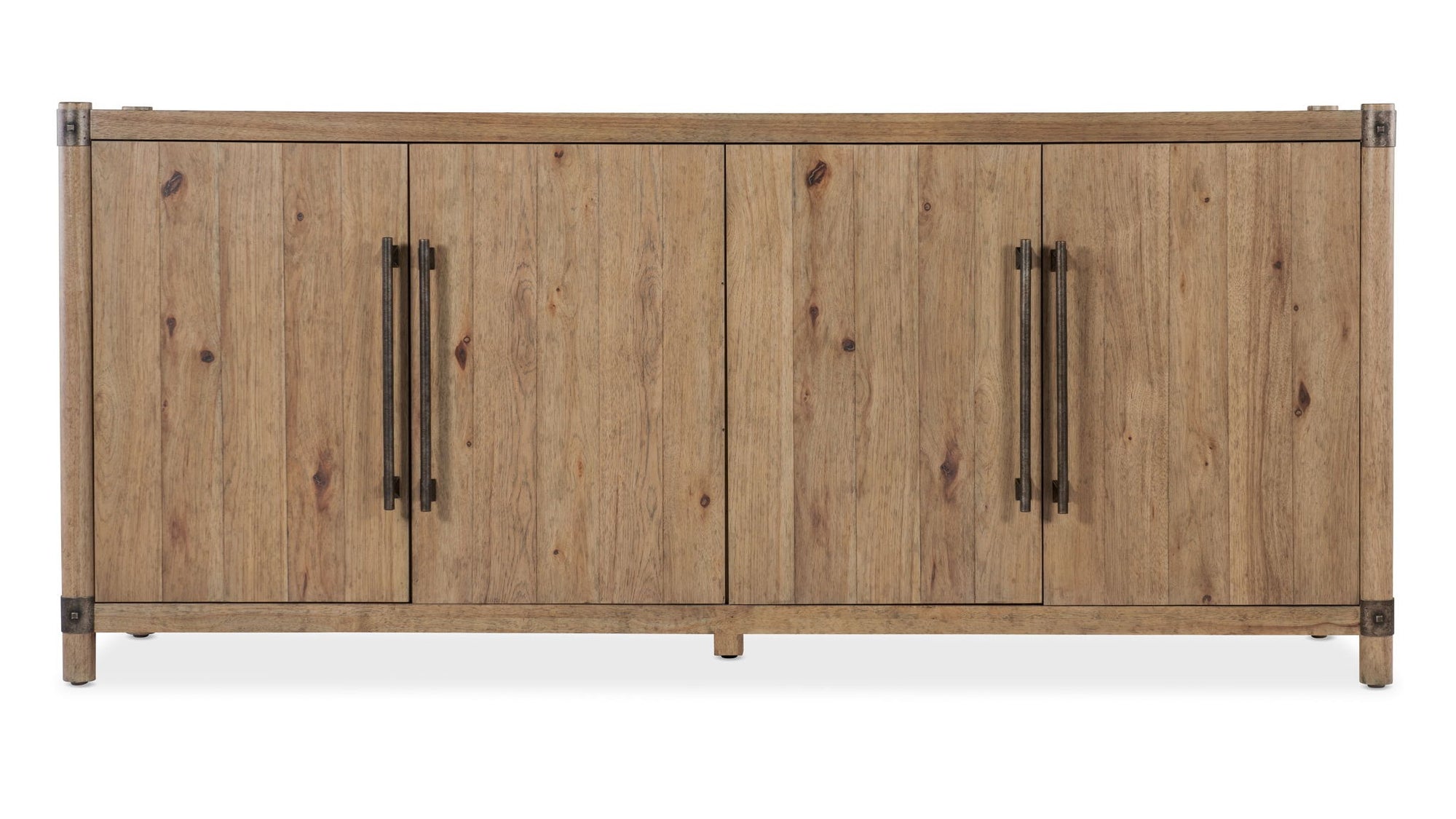 Vineyard Row - Entertainment Credenza - Light Brown