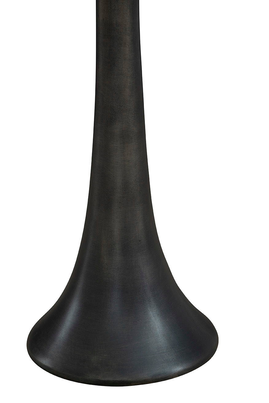 Trumpet - Martini Table - Silver / Black