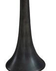 Trumpet - Martini Table - Silver / Black