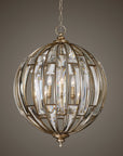 Vicentina - 6 Light Sphere Pendant - Gold