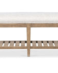 Vineyard Row - Bed Bench - Beige