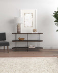 Commerce And Market - Console Table - Dark Brown
