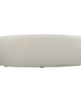 Capra - Art Deco White Sofa
