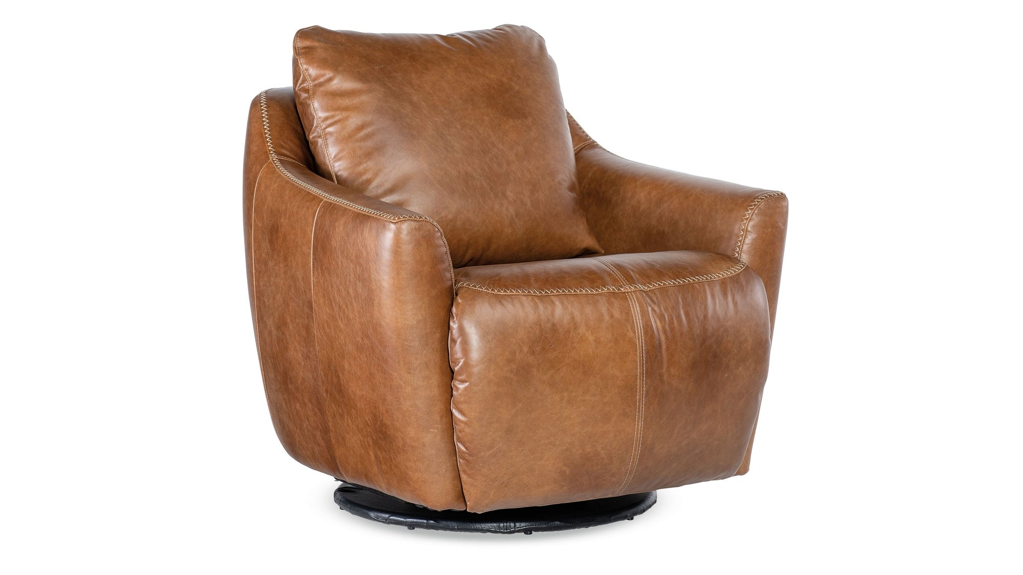 CC - Beau Swivel With Power Footrest - Brown