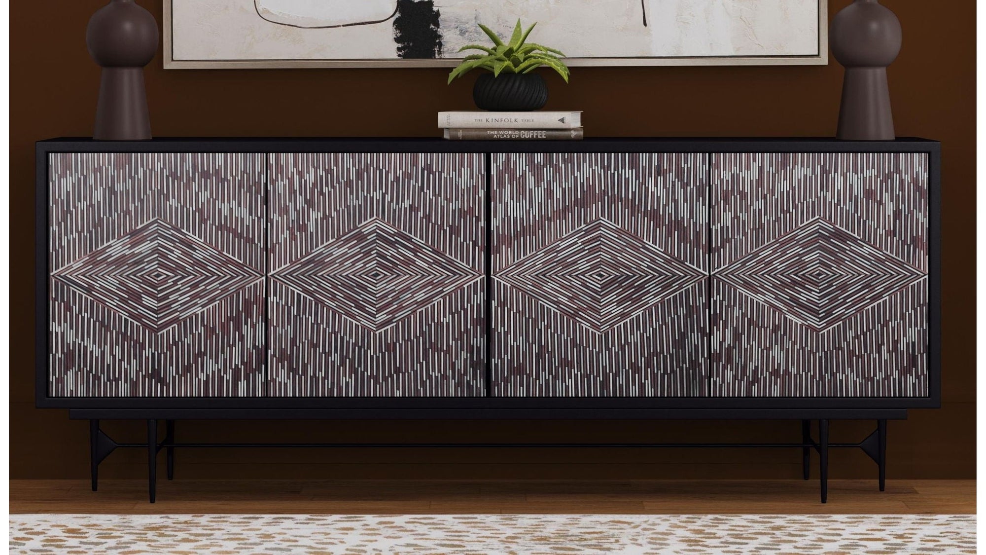 Andreas - Server - Dark Brown Mango