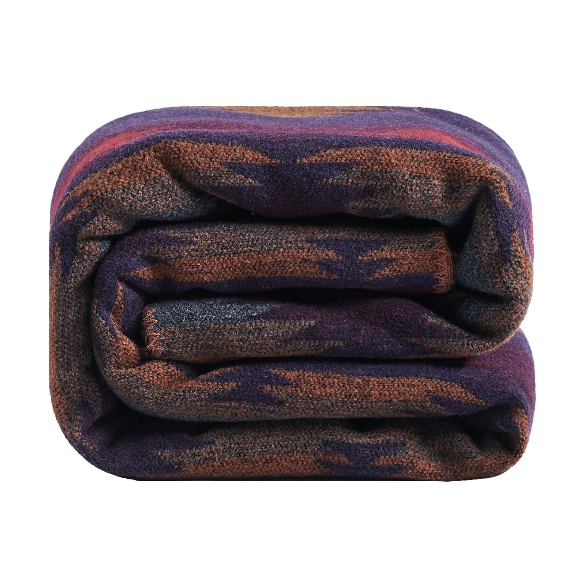 Gila - Full/Queen Wool Blend Blanket - Multi Color