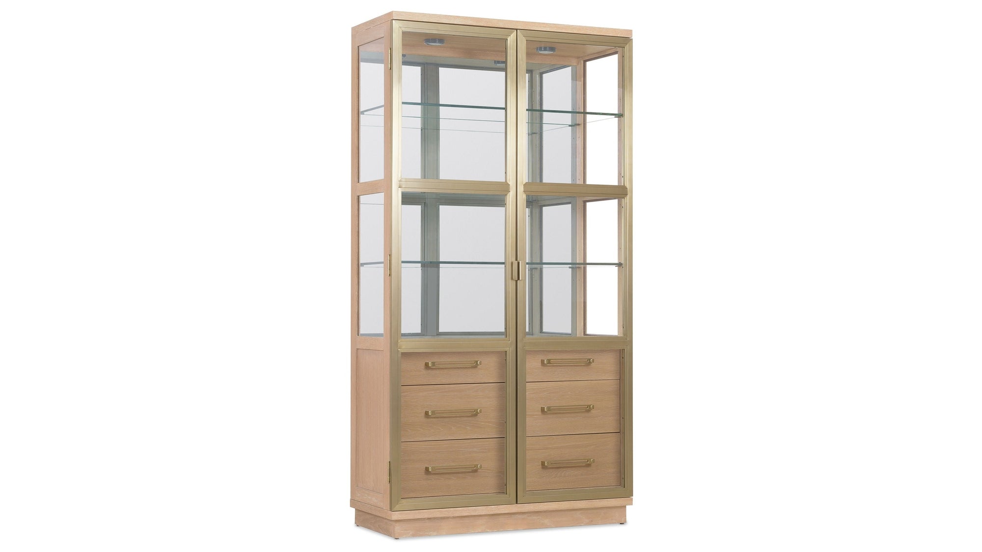 Banyon Bay - Display Cabinet - Desert Oak