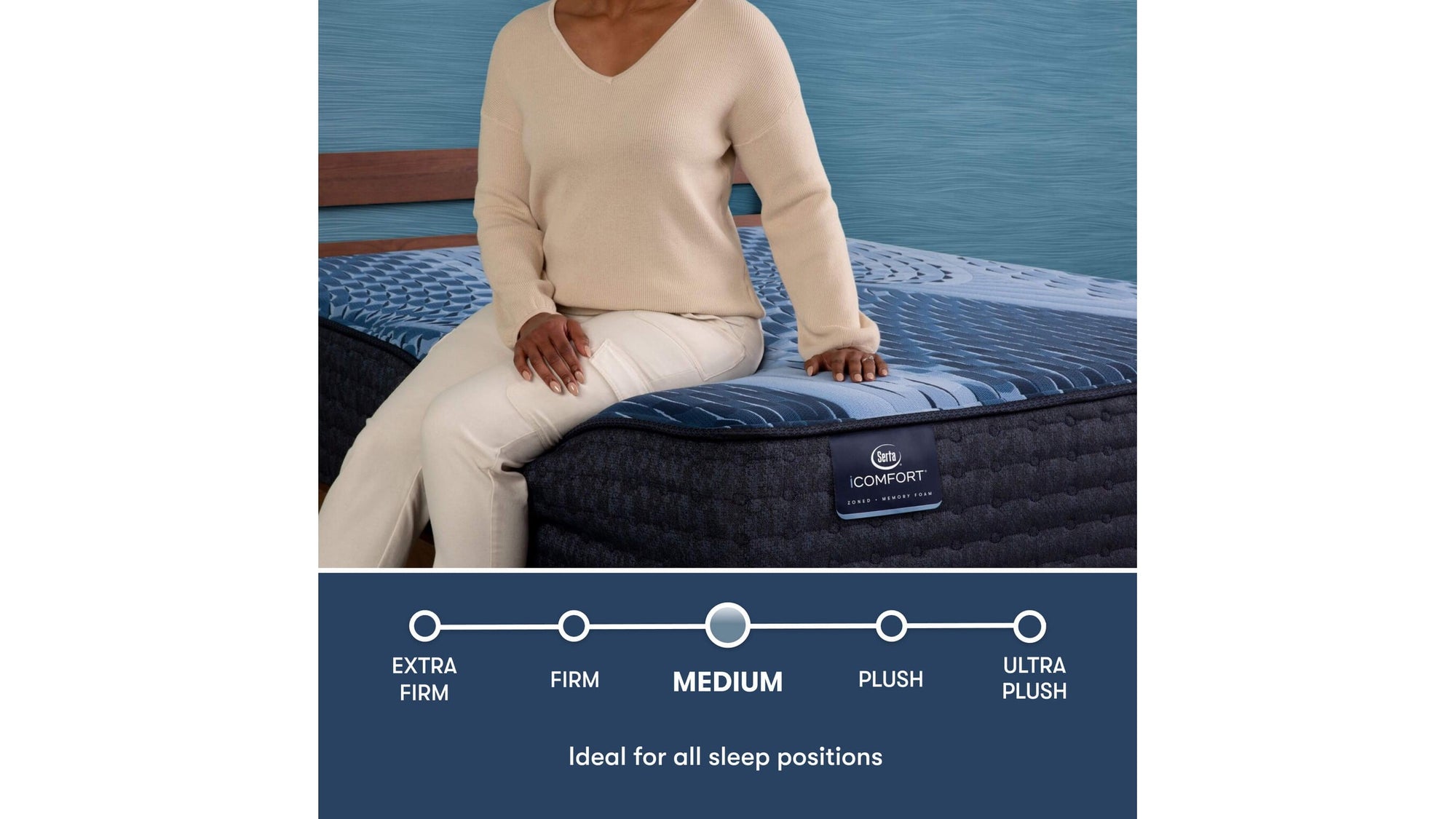 iComfort - 14" Aspire Memory Foam Medium Mattress