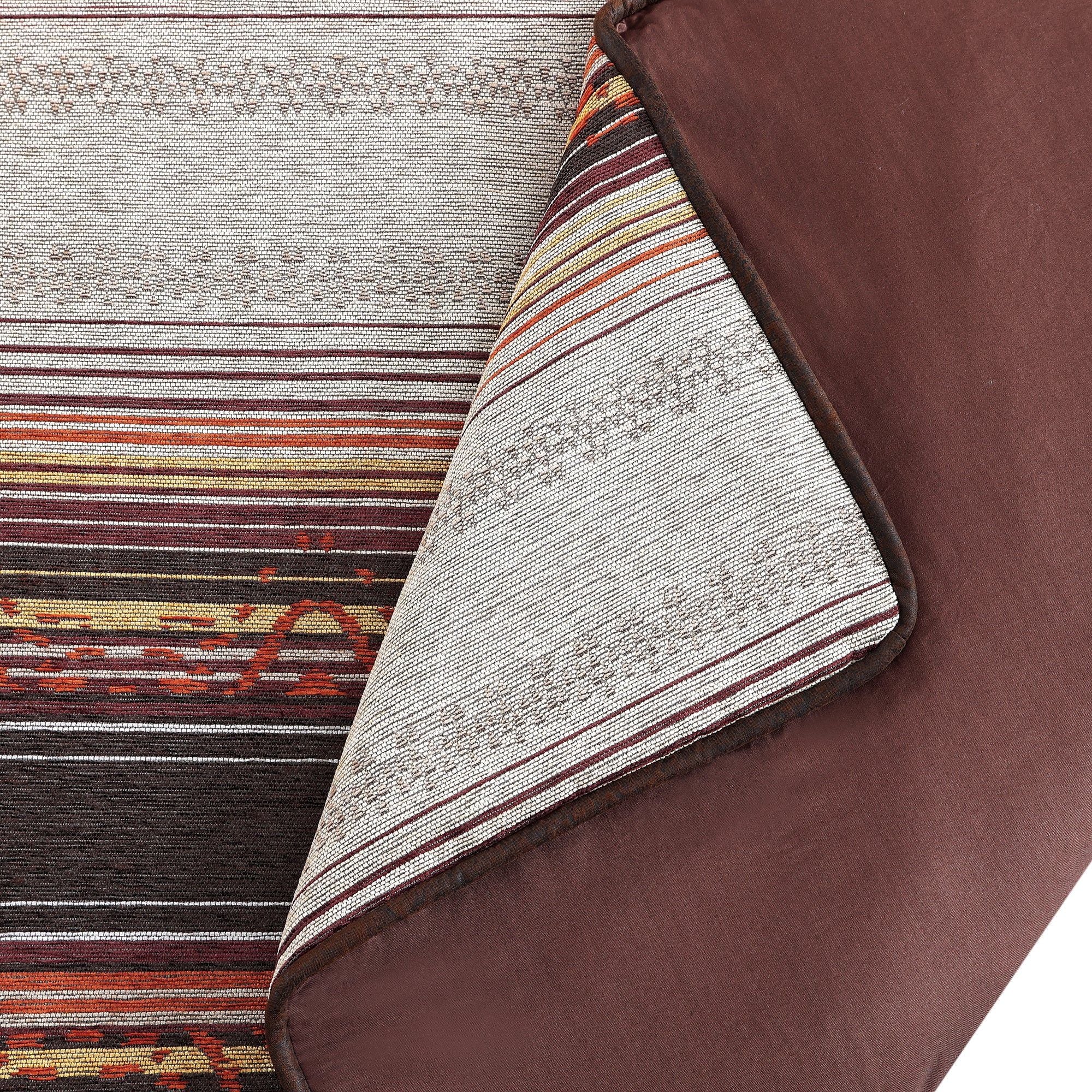 Estes - Full Chenille Comforter Set (Set of 3) - Copper