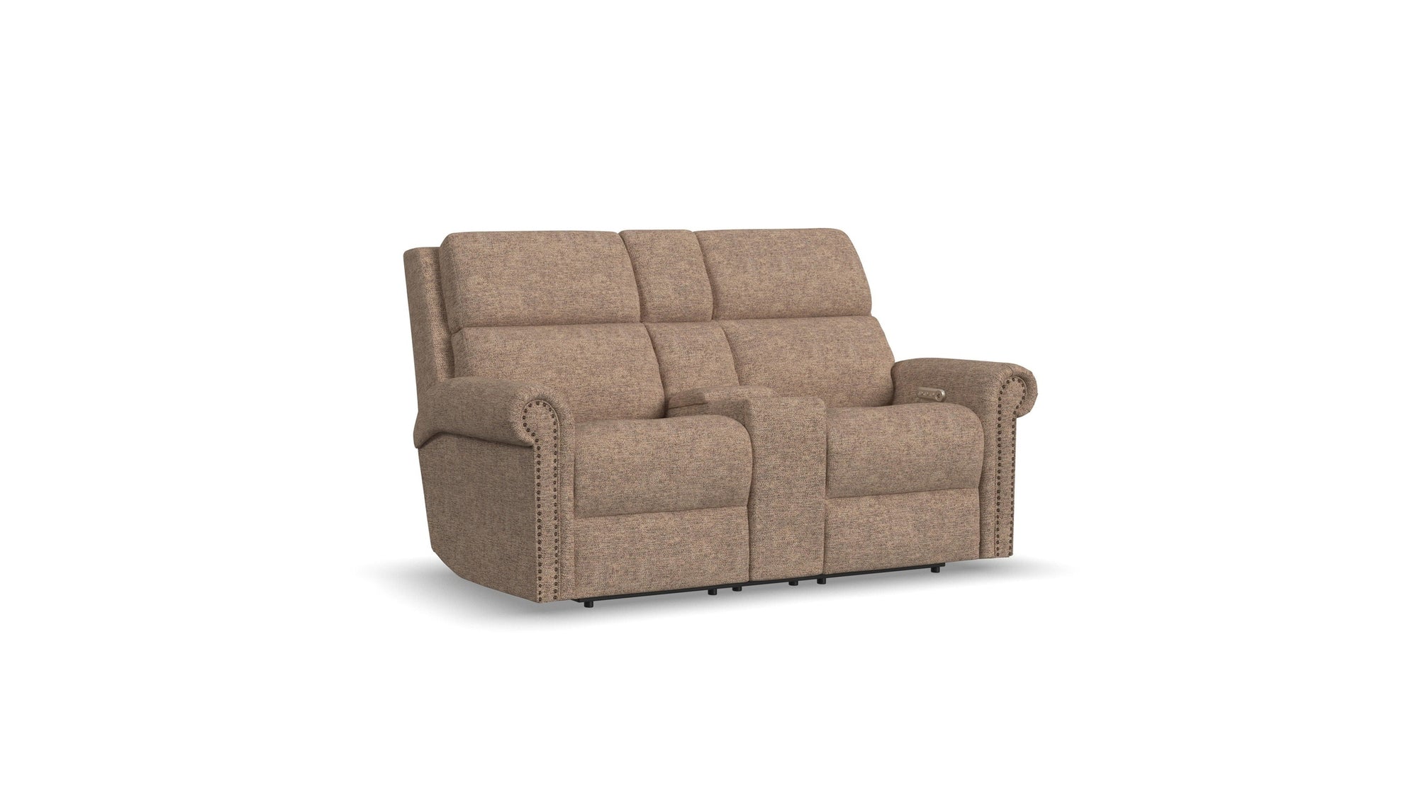 Bernard - Loveseat With Nailhead Trim