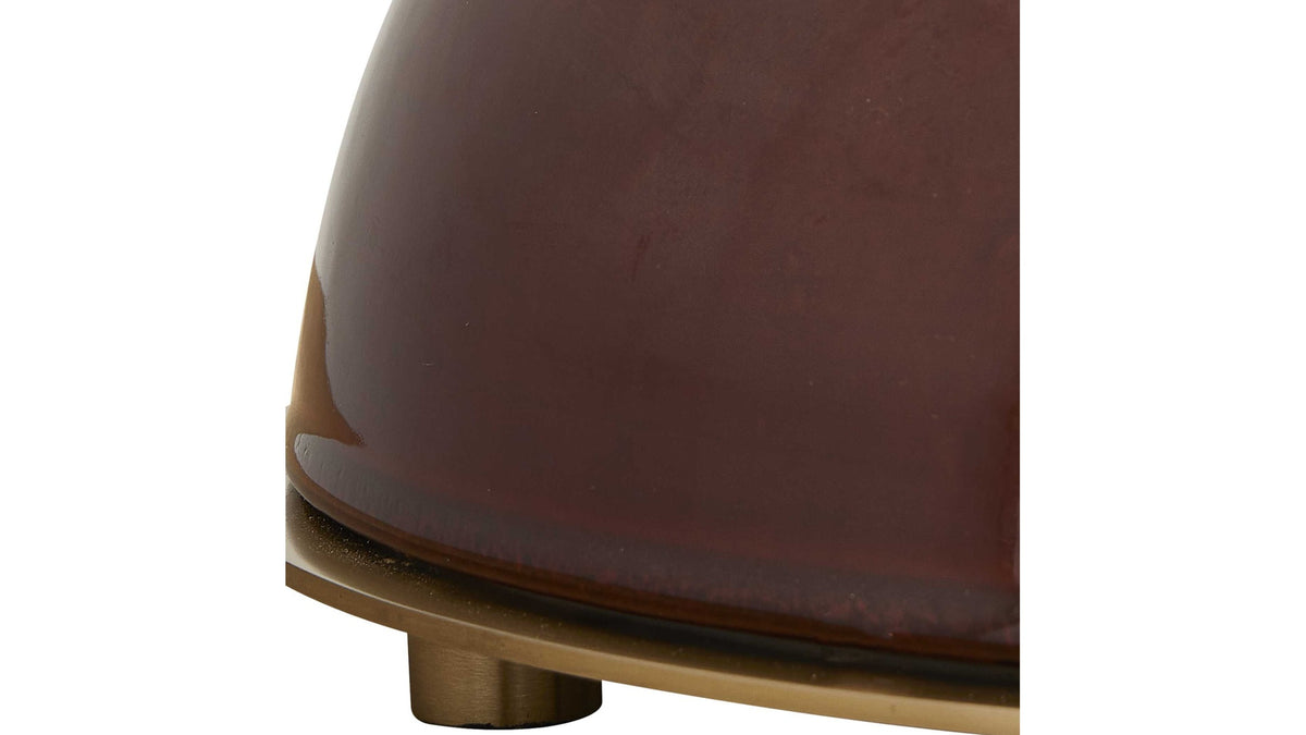 Colette - Table Lamp - Burgundy