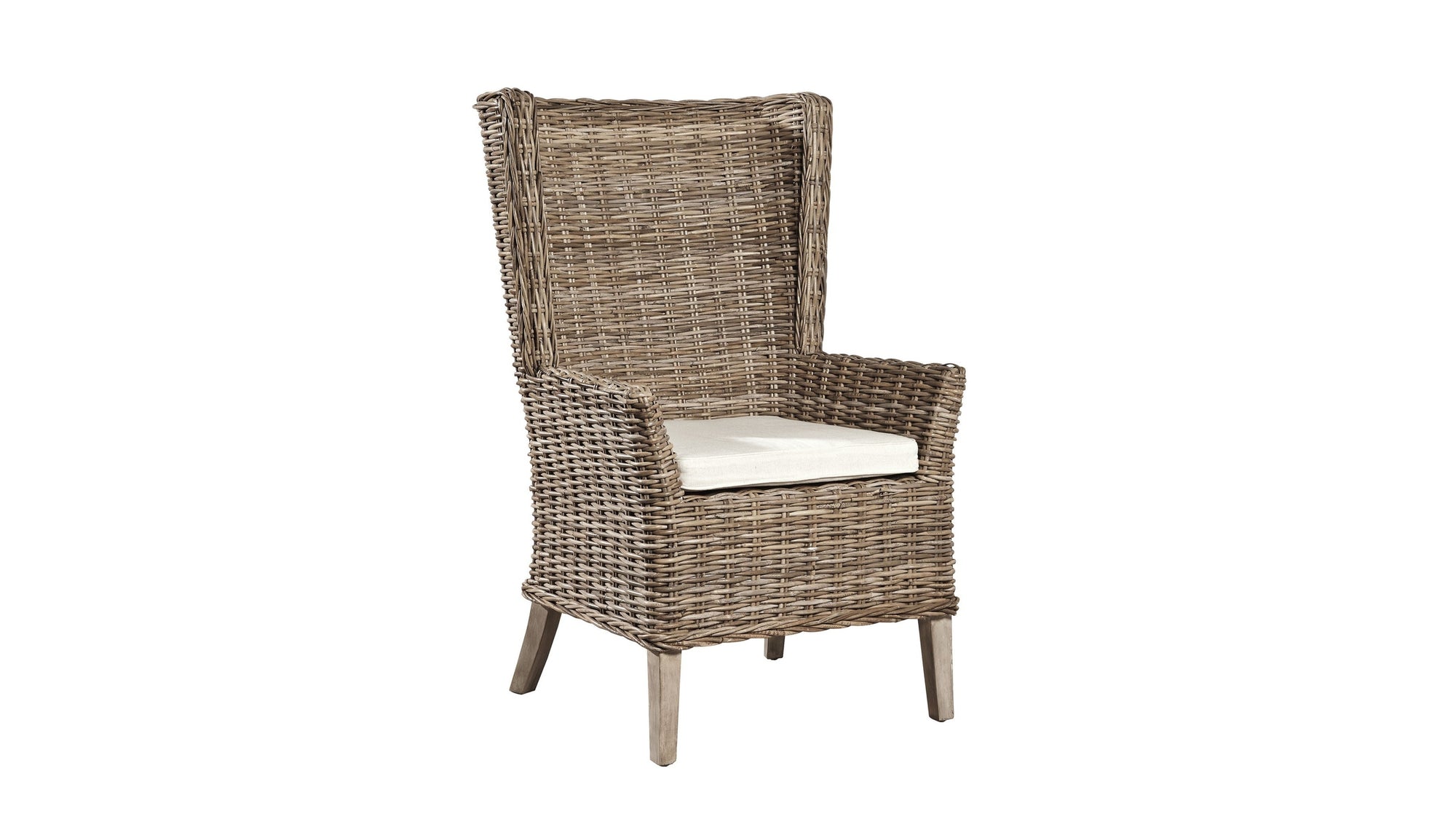 Key Largo - Host Chair Set of 2 - Light Brown
