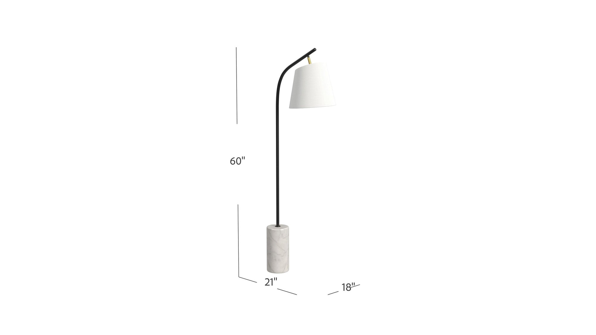 Studio - Floor Lamp - White