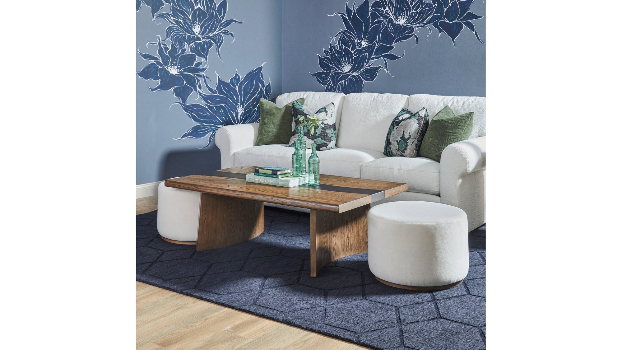 Lyra - Rectangular Coffee Table - Dark Brown
