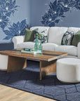 Lyra - Rectangular Coffee Table - Dark Brown