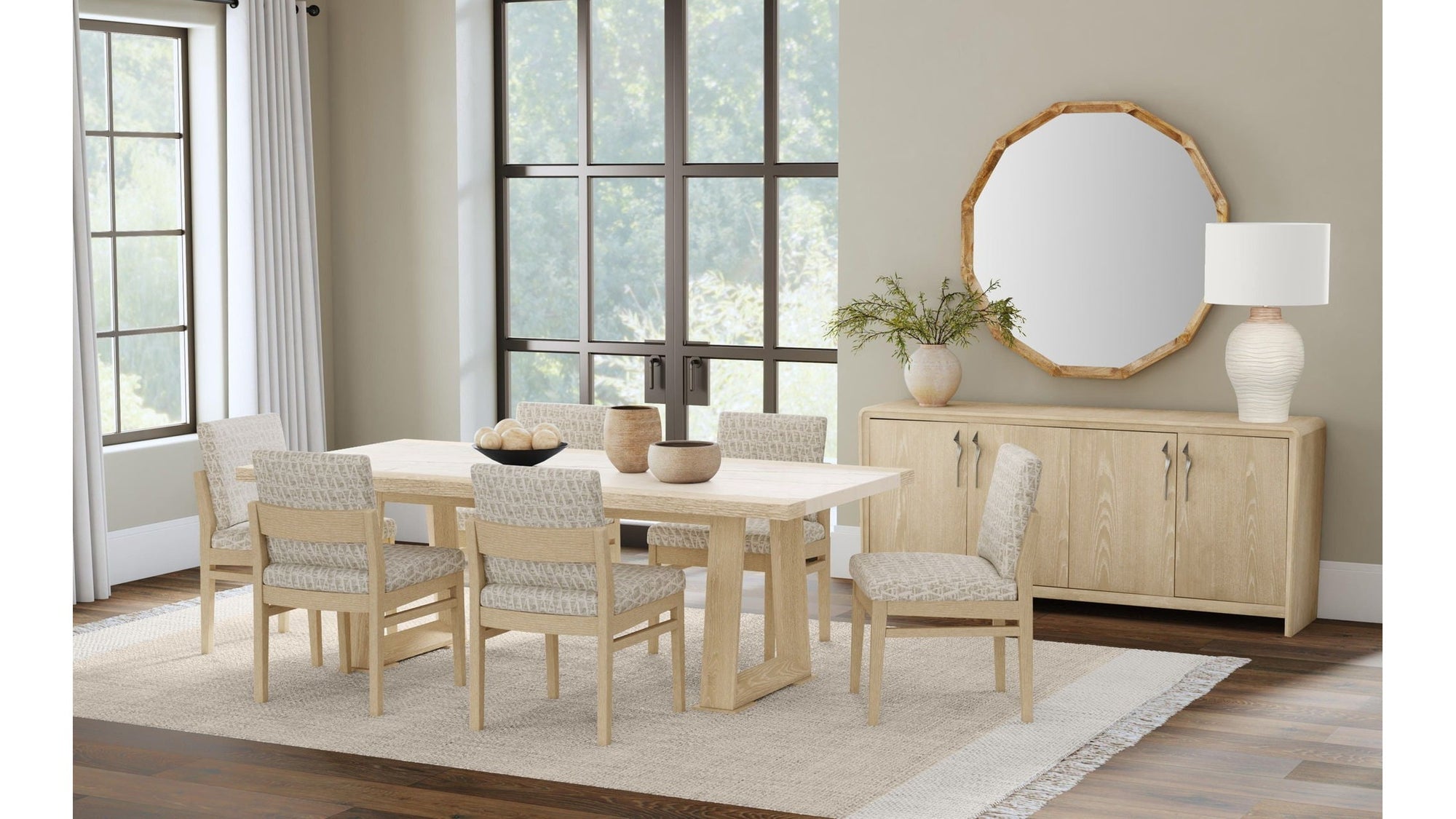 Trifecta - Dining Chair - Driftwood Cerused Oak