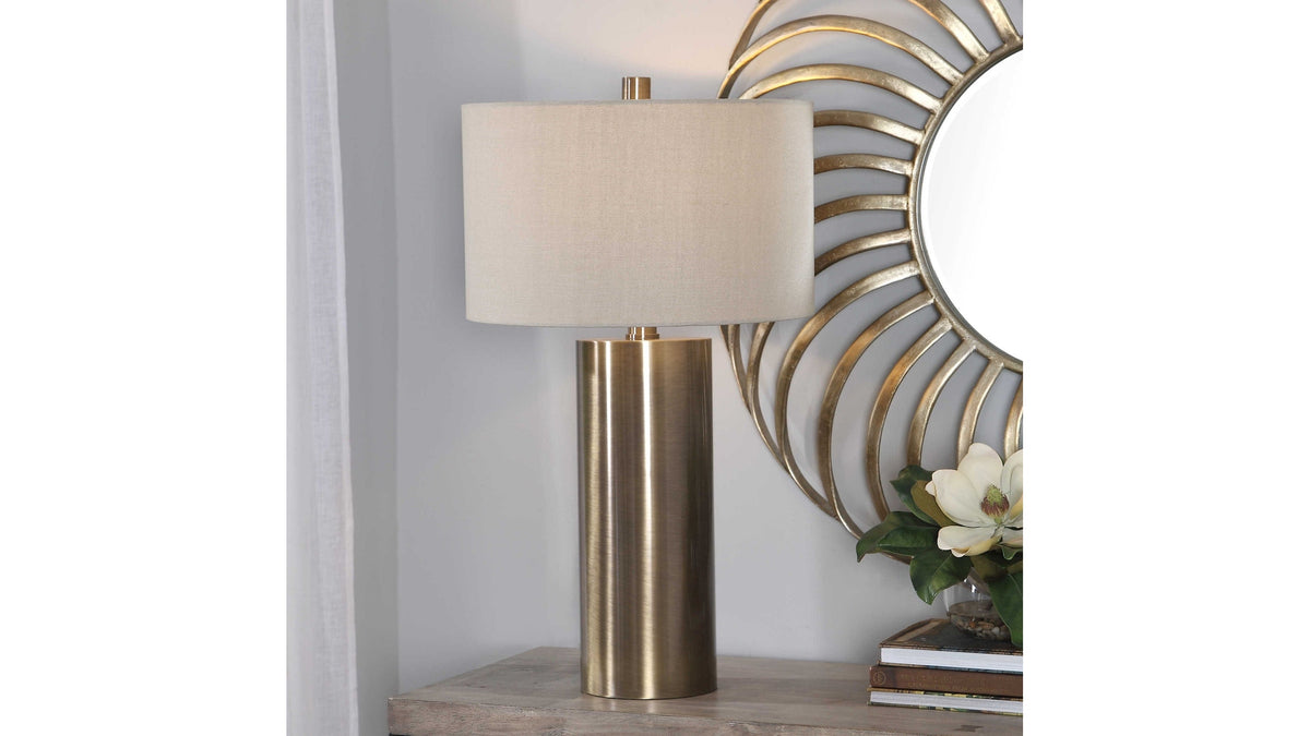 Taria - Table Lamp - Brushed Brass